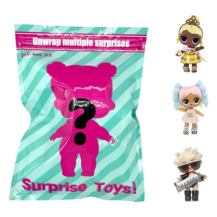 LOL Surprise Dolls Gift Bag Three Mystery Dolls for Girls by zapcart