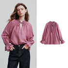 Toyouth Women Lyocell Blouse Shirt Breathable Summer 2025 by zapcart