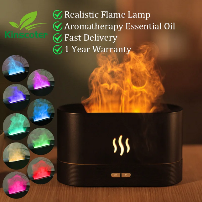 Kinscoter Aroma Diffuser Humidifier 180ml Aromatherapy Home