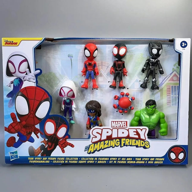Hasbro Marvel Spiderman Web Squad Five Figure Gift for Kids by zapcart