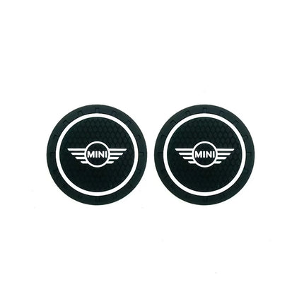 MINI Car Cup Mat Anti Slip Coaster Bottle Holder 7cm by zapcart