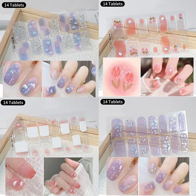 Diy Baking Free Nail Stickers Long Lasting For Home Nails by zapcart