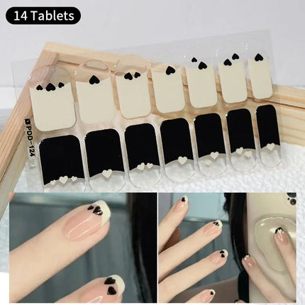 Diy Baking Free Nail Stickers Long Lasting For Home Nails by zapcart