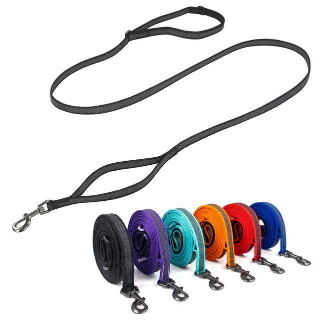 Hands-Free Dog Leash Waist Belt Crossbody Running Leash for Dog Walking Comfortable Pet Leash with Adjustable Strap by zapcart