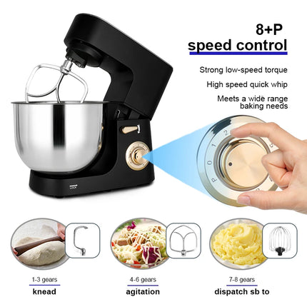 Smagash 1800W Stand Mixer High Power 8L Tilt Head Home by zapcart
