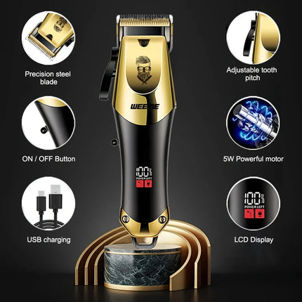 ANZ Premium USB Rechargeable Hair Clippers For Men Home Use
