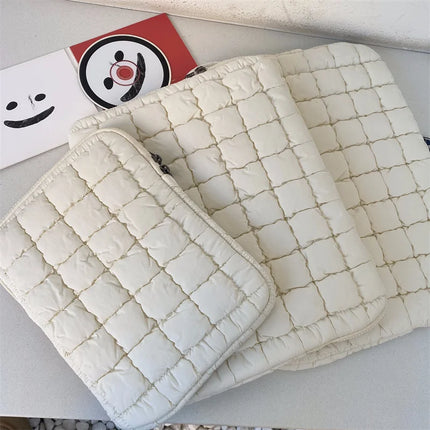 Puffy Laptop Sleeve ValueWin 11-15.6 Inch Quilted Unisex by zapcart