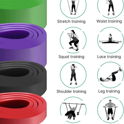 Heavy Duty Resistance Band Pull Up Assist For Home Workouts by zapcart