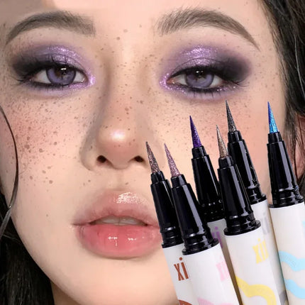 Glitter Eyeliner Pencil Long Lasting Waterproof Women by zapcart