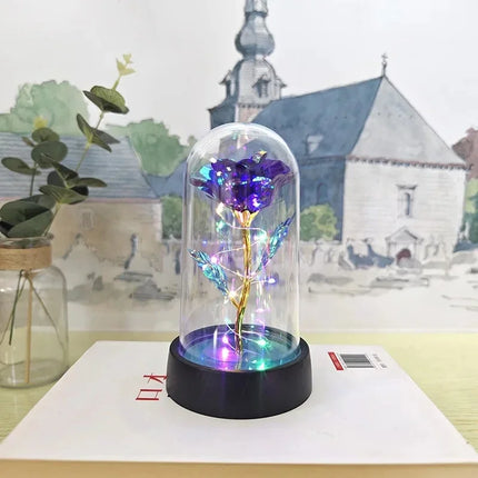 Artificial Rose LED Light Gift For Girlfriend Valentines Day by zapcart
