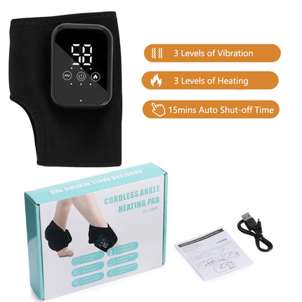 DearBeauty Electric Heated Ankle Massager For Pain Relief by zapcart