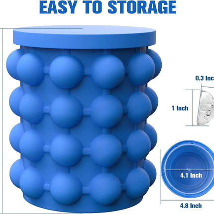Choice Portable Ice Cube Maker Bucket for Wine and Whiskey by zapcart