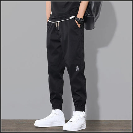 Vumeleal Men Drawstring Joggers Beach Pants Loose Fit by zapcart