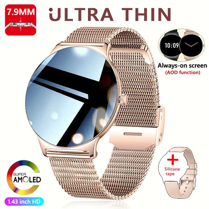 Huawei Ultra Slim AMOLED Smartwatch Women Heart Rate by zapcart