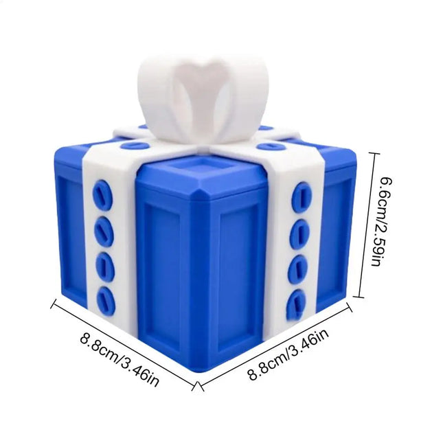 Hign-concerned Annoying Gift Box With Screws Prank 3D by zapcart