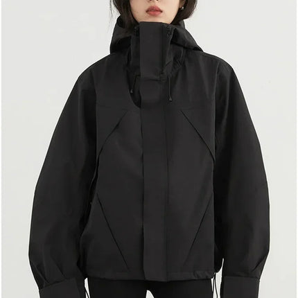 CHIC VEN Women Hooded Windproof Jacket For Outdoors by zapcart