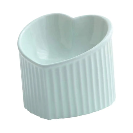 Choice Elevated Cat Bowl Tilted Anti Slip For Cats Kittens by zapcart