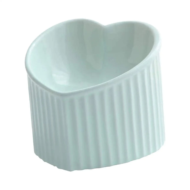 Choice Elevated Cat Bowl Tilted Anti Slip For Cats Kittens by zapcart