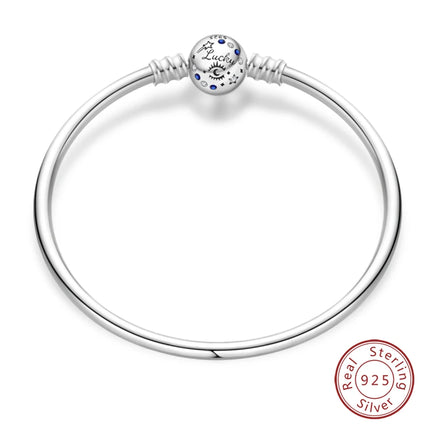 IQMAC Original Sterling Silver 925 Charm Bracelet For Women by zapcart