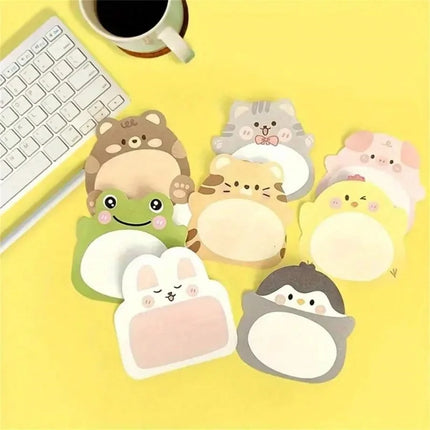 Choice Kawaii Animal Sticky Notes Special Shape Office Paper by zapcart