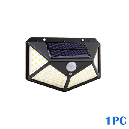 IWP 100 LED Solar Wall Lights Motion Sensor Garden Decor by zapcart