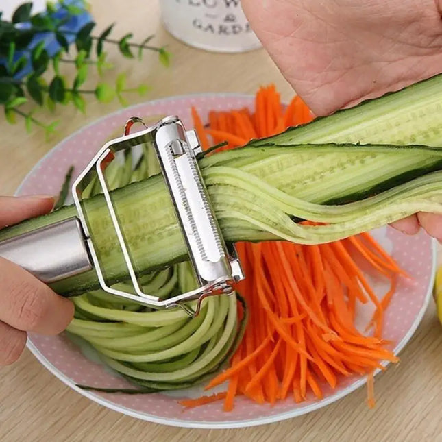 Stainless Steel Potato Grater And Julienne Peeler For Home by zapcart