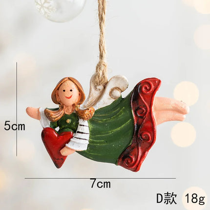 Choice Resin Christmas Ornament Santa Snowman Home Decor by zapcart