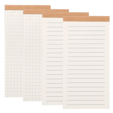 4/8Pcs Portable Field Notes Small Notepads 50Sheet Pocket Notebooks Memo Book to Do List Organizer Planner Daily for Work Office by zapcart