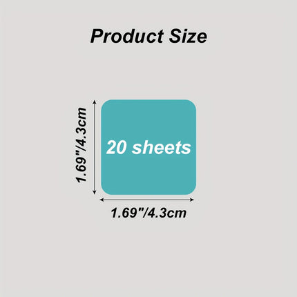 MOHAMM Waterproof Self Adhesive Sticky Notes for School by zapcart