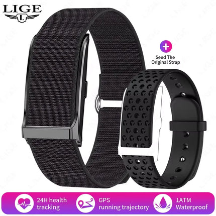 LIGE Smart Band Watch Heart Rate Monitoring For Adults by zapcart