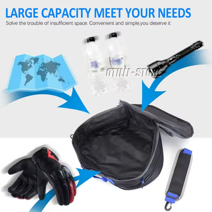 Otilli Waterproof Saddlebag Liners For Tracer 700 And 7 GT by zapcart