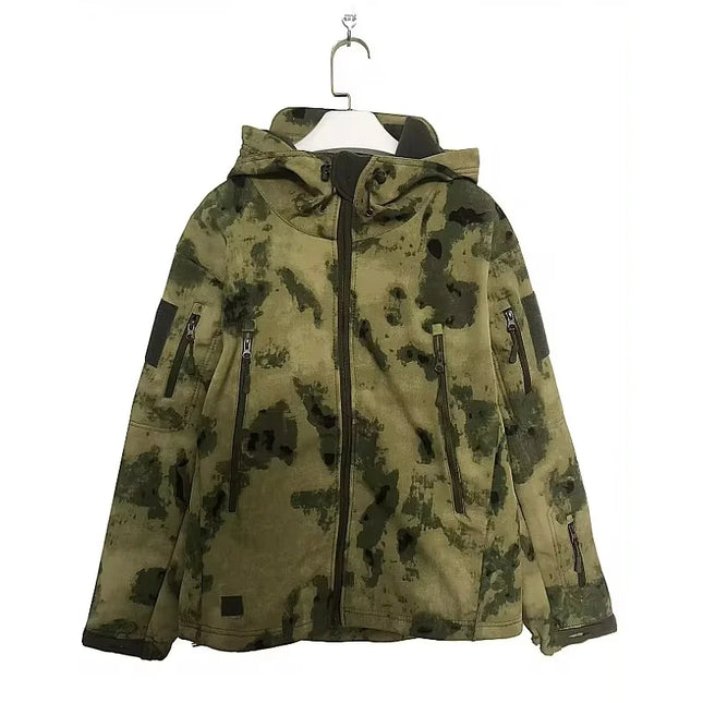Longchengyixi Men Softshell Jacket Windproof Waterproof by zapcart