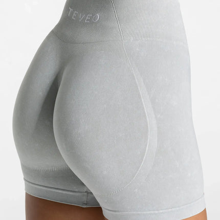 Teveo Seamless Scrunch Short Yoga Pants For Women Gymwear by zapcart