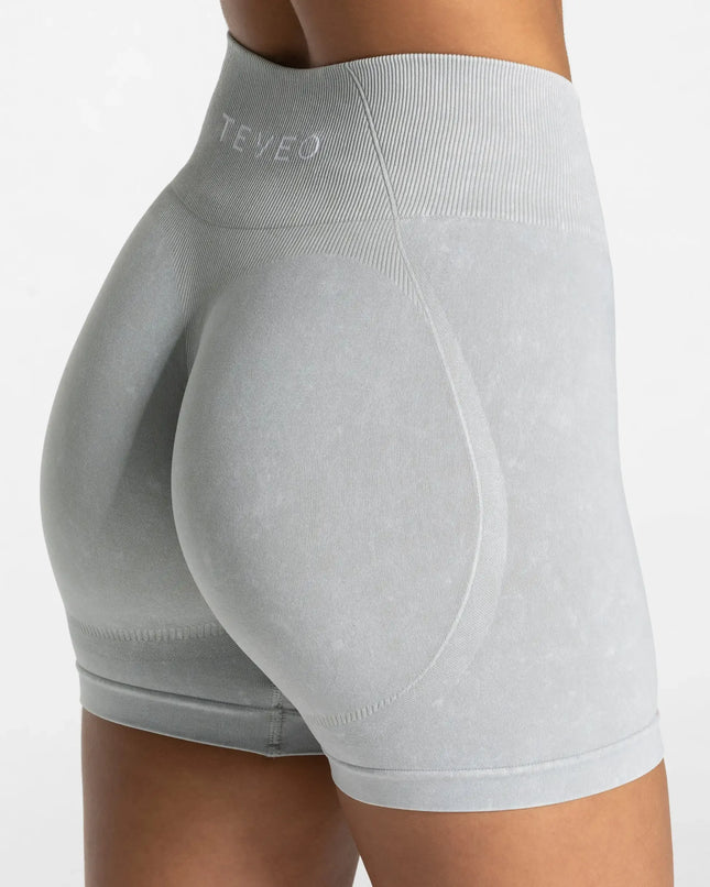 Teveo Seamless Scrunch Short Yoga Pants For Women Gymwear by zapcart