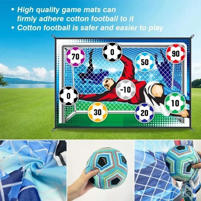 Choice Soccer Game Mat Set For Kids Outdoor Indoor Play by zapcart
