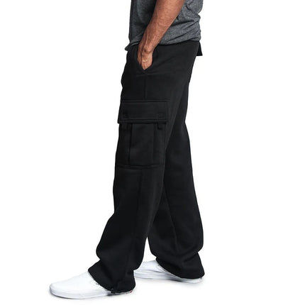 FujianChoice Mens Sweatpants Straight Fit Joggers Drawstring by zapcart