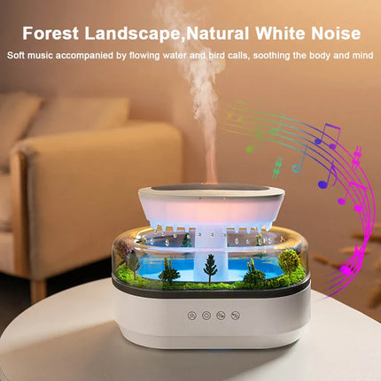 CREAROMA Raindrop Aroma Humidifier White Noise For Home
