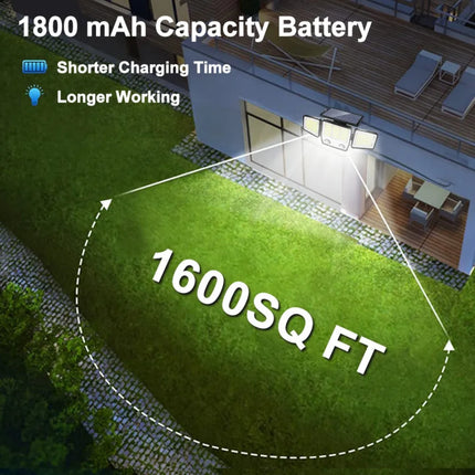 NewStyle Solar Security Lights 236LED Motion Outdoor 3 Head by zapcart