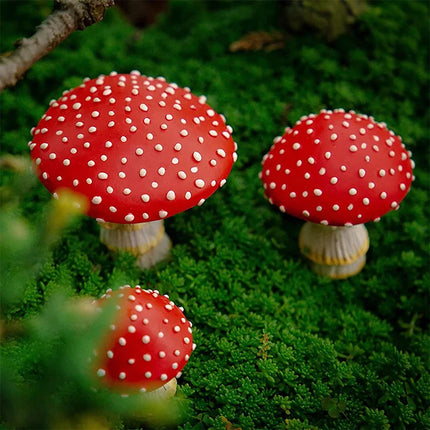Choice Glow In The Dark Mini Mushroom Ornament Fairy Garden by zapcart