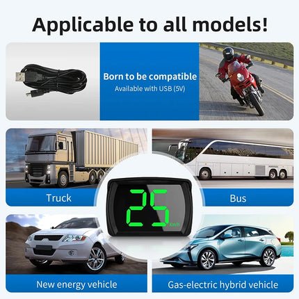 Xiaomi Car HUD GPS Head Up Display Speedometer For Cars by zapcart