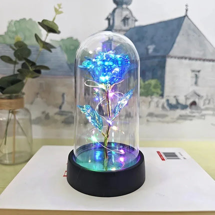 Artificial Rose LED Light Gift For Girlfriend Valentines Day by zapcart