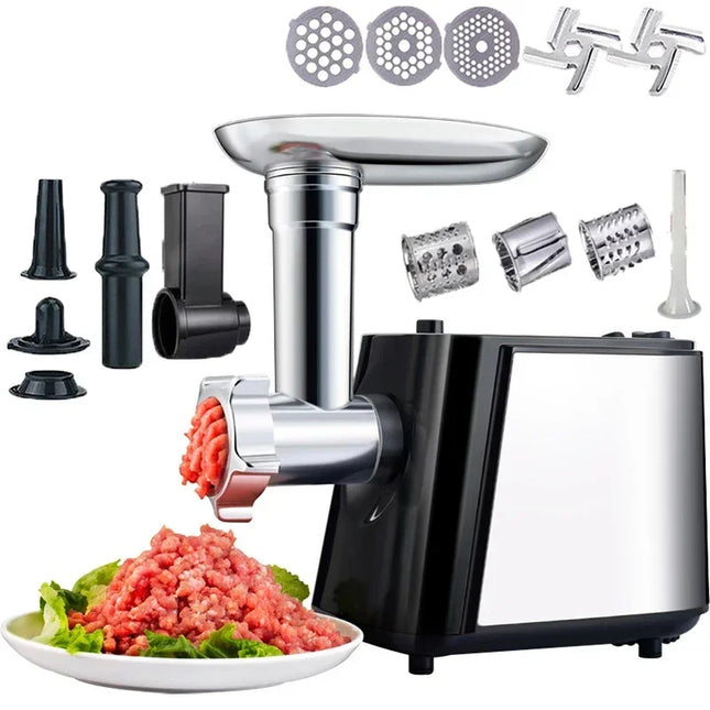 XMSJ Stainless Steel Electric Meat Grinder 700W For Home Use by zapcart
