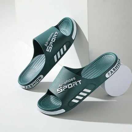 Mens Slippers For Men Non Slip PVC Soft Sole Casual Outdoor Beach by zapcart