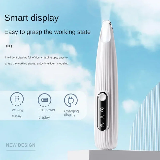 Portable Pet Nail Grinder With Led Light Cordless Groomer by zapcart