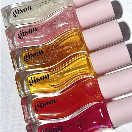 Gisou Lip Oil Original Moisturizing Gloss Plump Lips All Day by zapcart
