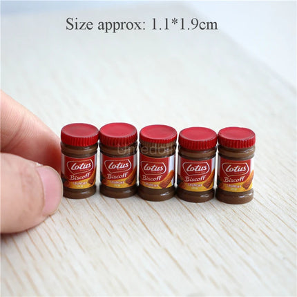 Umedolly 5pc Miniature Dollhouse Food Bottles 1/6 1/12 by zapcart