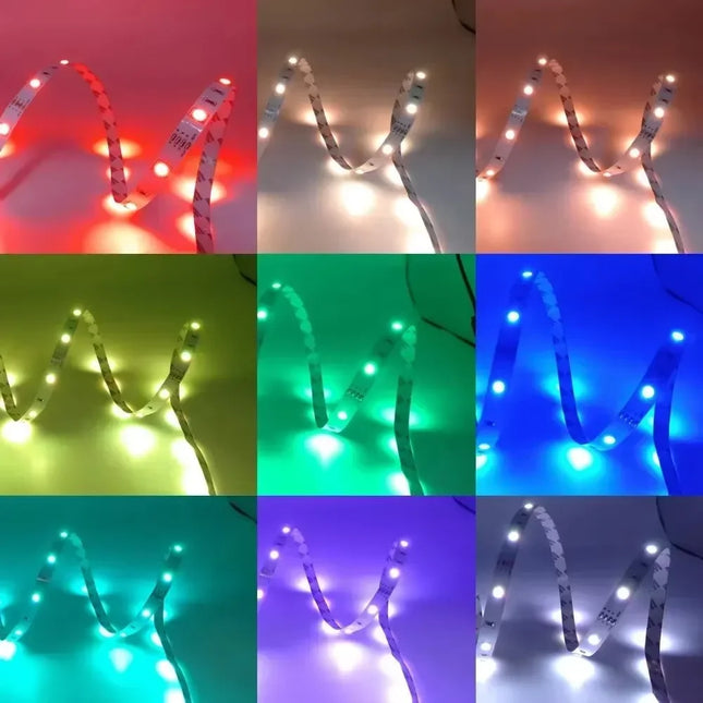 LeiiGeeGo USB RGB LED Strip Light Adhesive For Room Decor by zapcart