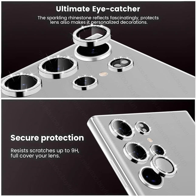 Choice Diamond Camera Lens Protector Case Galaxy S25 Ultra by zapcart