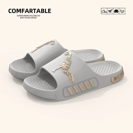 Fujian Men Outdoor Slippers Thick Sole Anti Slip Summer