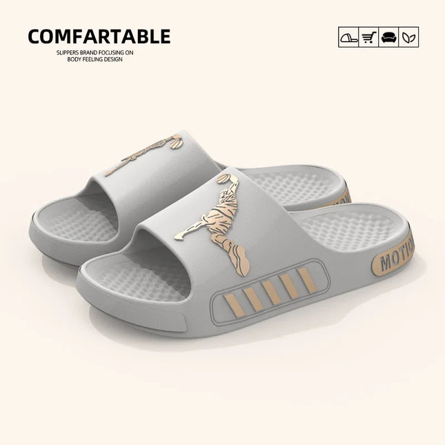 Fujian Men Outdoor Slippers Thick Sole Anti Slip Summer